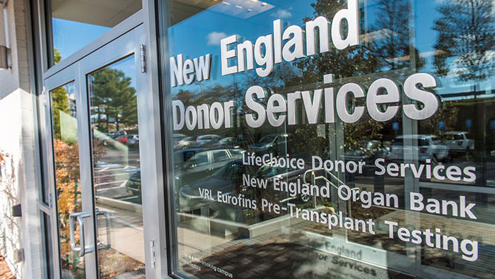 New England Donor Services building