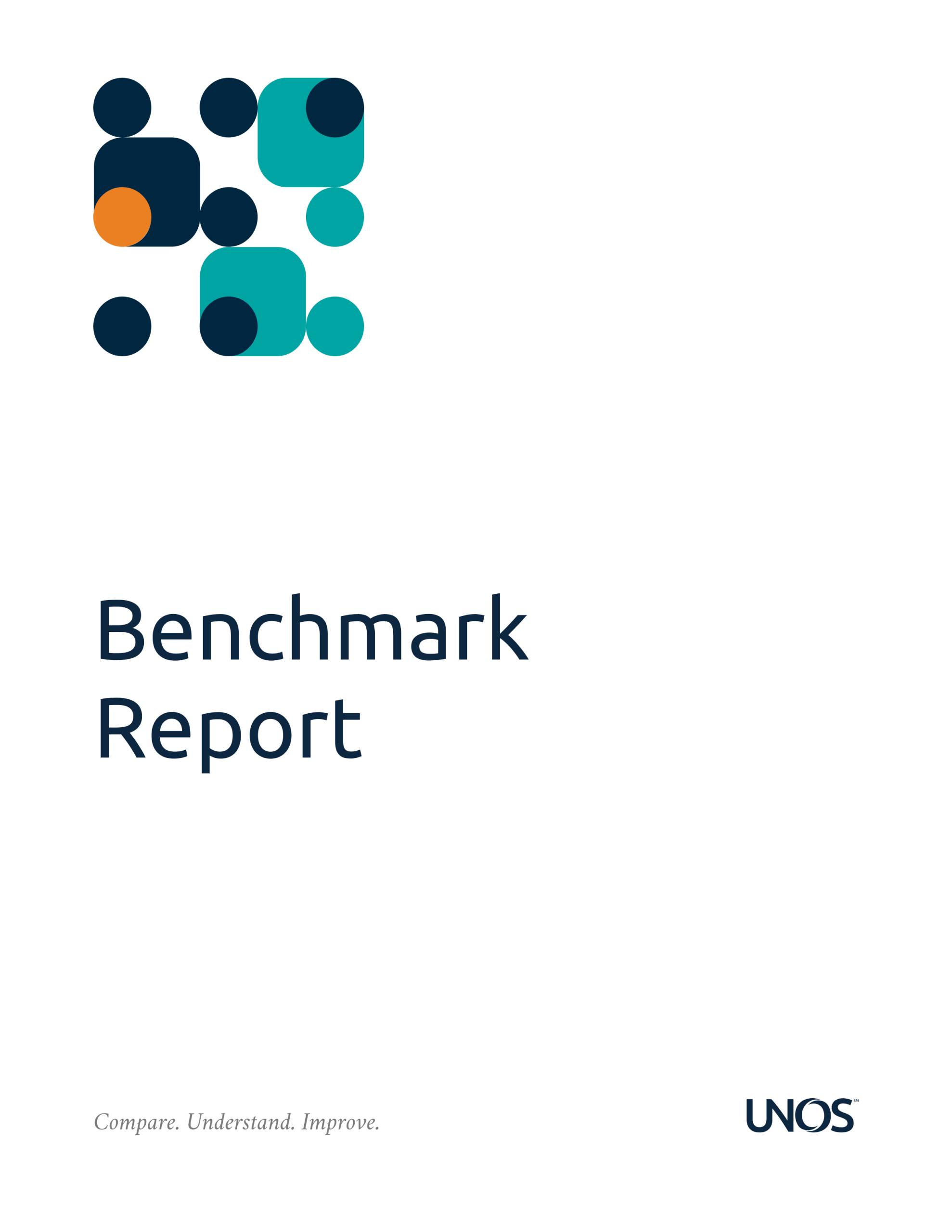 UNOS Transplant Benchmark Report cover