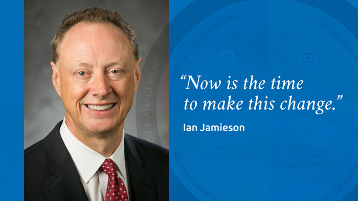 Ian Jamieson, Now is the time to make this change.