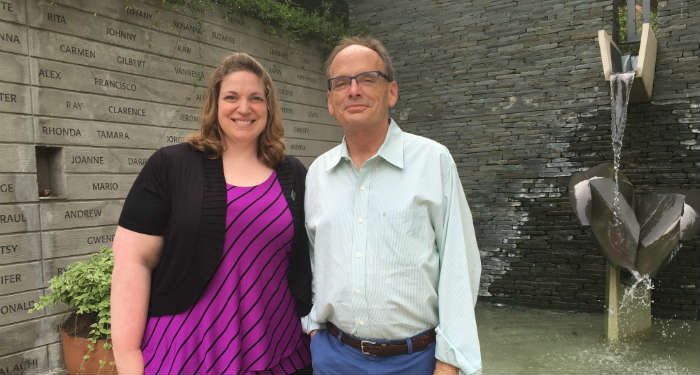 Harvey and Kara Steele. Harvey Steele is the 2016 UNOS National Donor Memorial Award for Excellence recipient.