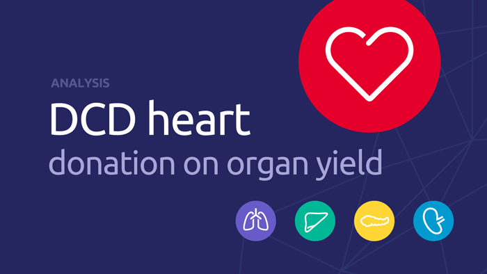 Analysis of DCD heart donation on organ yield