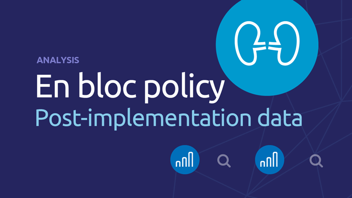 Analysis: En bloc policy, post implementation data