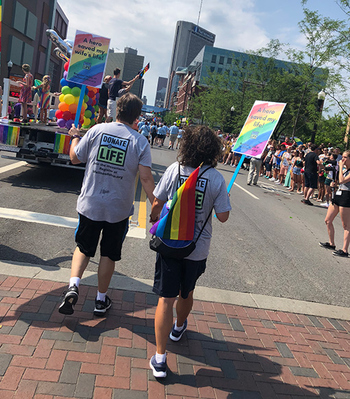 Photo provided by Lifeline of Ohio: Lifeline of Ohio participating in Columbus Pride