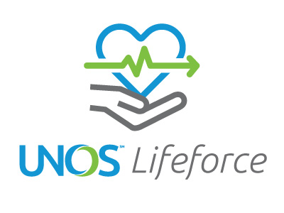 UNOS Lifeforce logo