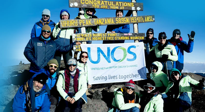 Over 30 kidney donors and advocates to celebrate World Kidney Day from the top of Mount Kilimanjaro