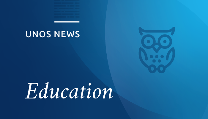 UNOS news, education