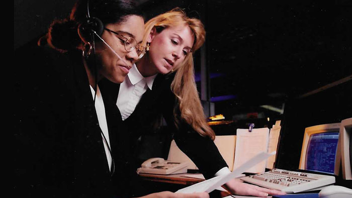 UNOS Organ Center in the 1990s, Deidra and Dee Dee