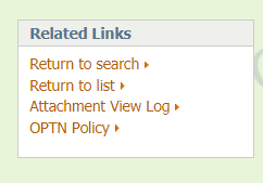 OPTN policy link image