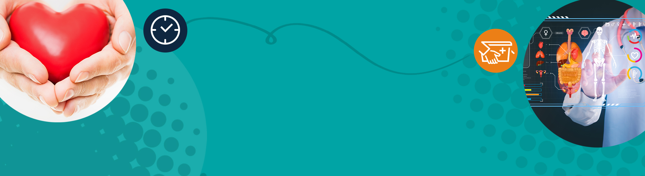 Spotlight_Is_It_Really_A_List_Header_Banner Collage of illustrative images of data from the UNOS Predictive Analytics tool alongside a doctor talking with woman, and a hand resting on a blanket while getting dialysis