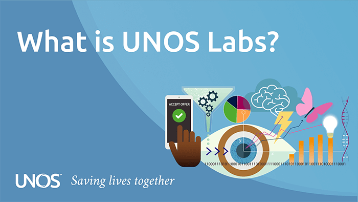 What is UNOS Labs? with art illustrating innovation