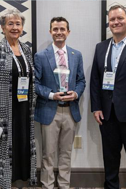 UNOS_2025_Heckenkemper_Award_Winner Derek Ginos, MHA, FACHE, UNOS 2025 TMF Heckenkemper Award Winner