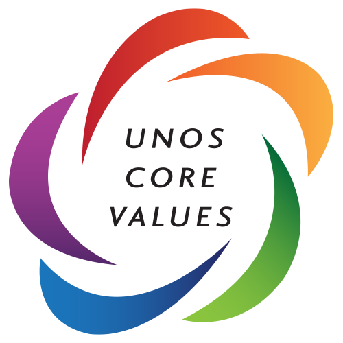 UNOS CORE values