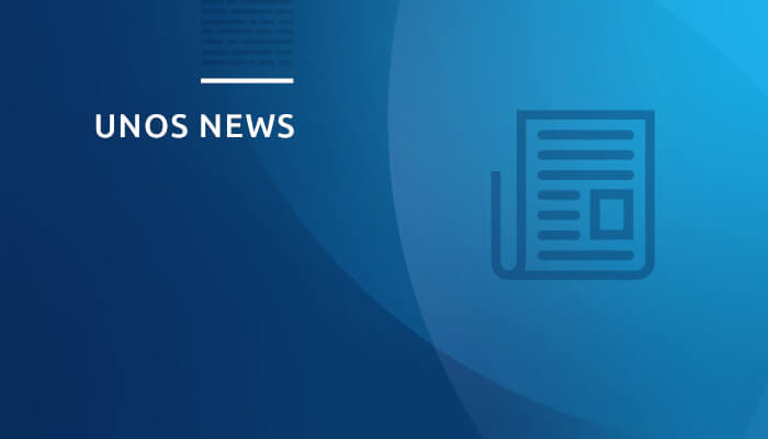 UNOS launching new member focused improvement initiative in 2022