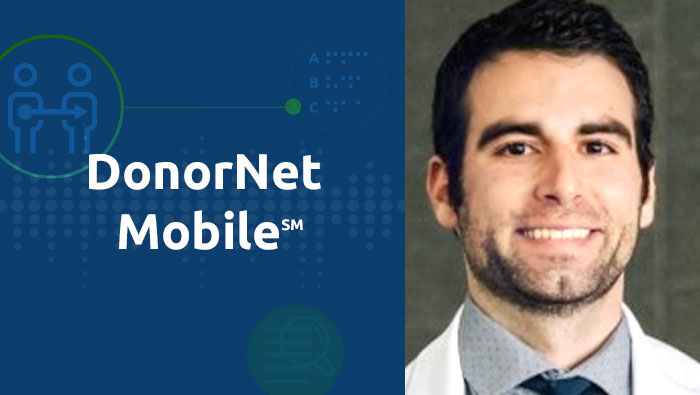 Surgical assistant Jacob Mansy on collaborating to optimize the DonorNet website