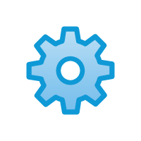 icon of gear wheel, part of Transplant process diagram © United Network for Organ Sharing. All rights reserved.