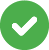 green circle with checkmark