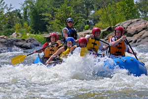 James River rapids