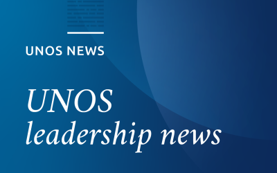 UNOS seeks new CEO to be voice for diverse needs of organ donation and transplant community