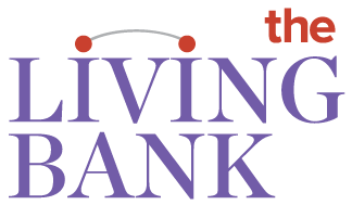 The Living Bank logo
