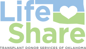 Logo for LifeShare Oklahoma