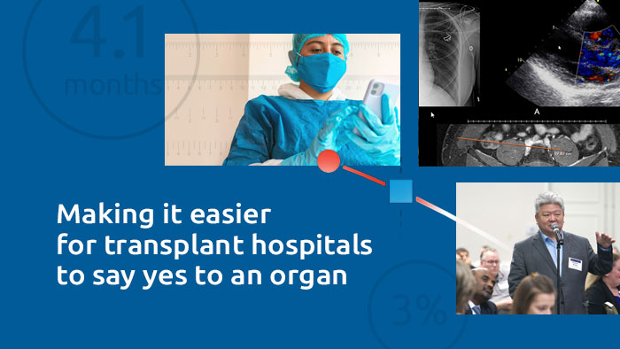 Making it easier for transplant hospitals to say yes to an organ