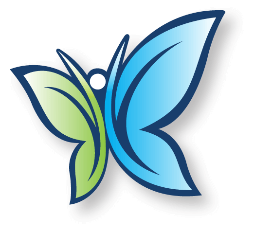 National Donate Month butterfly