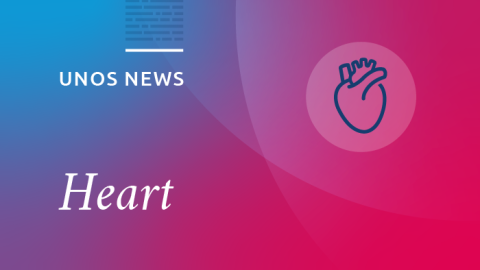 UNOS news, heart