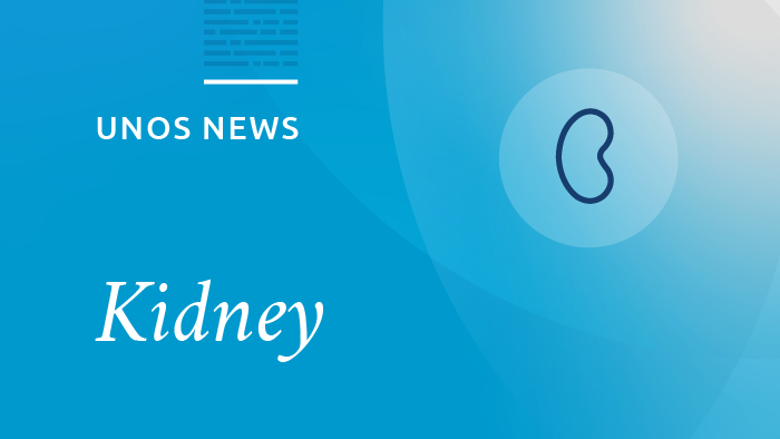 New kidney biopsy fields added to DonorNet and TIEDI 