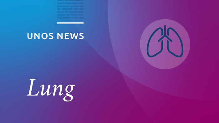 National webinar on Nov.15 for lung transplant professionals on upcoming data collection changes and other insights in lung allocation