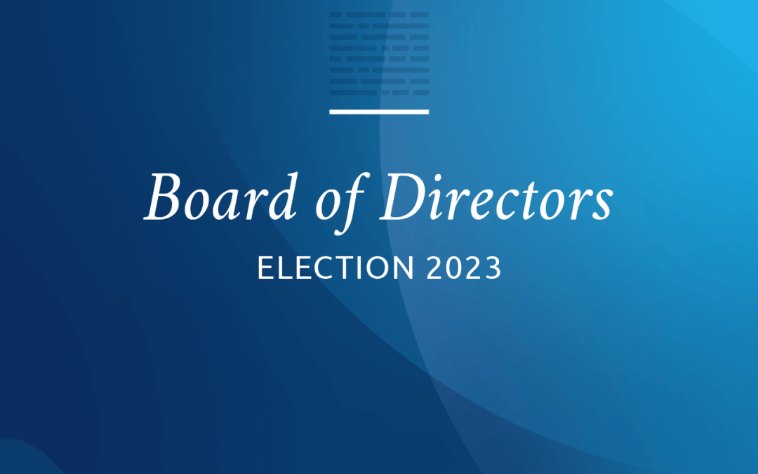 Voting opens Jan. 18 for Board election/Annual meeting of members