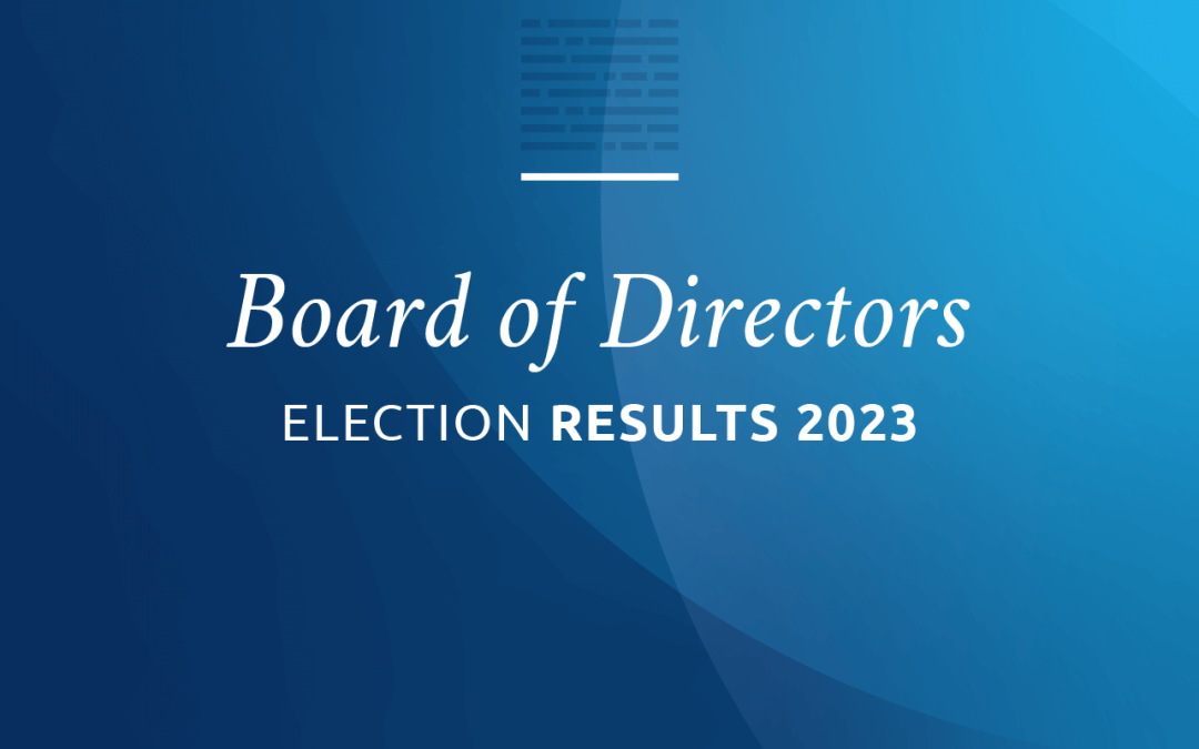 New board members elected 2023