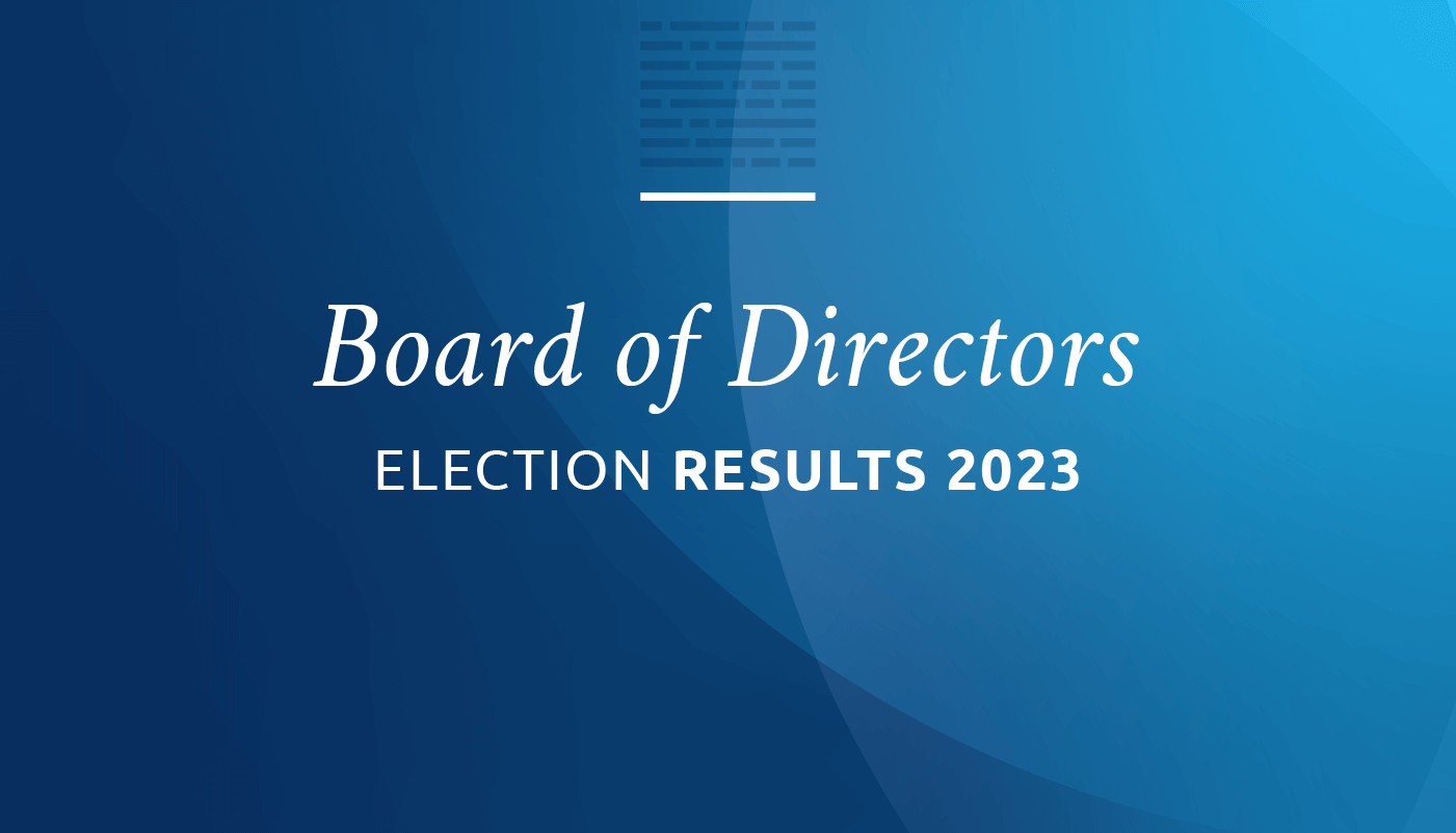 Board of Directors, Election results 2023