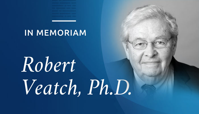 In Memoriam: Robert Veatch, Ph.D. - UNOS