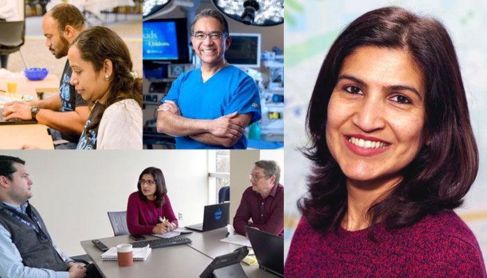 Collage of faces from transplantation community